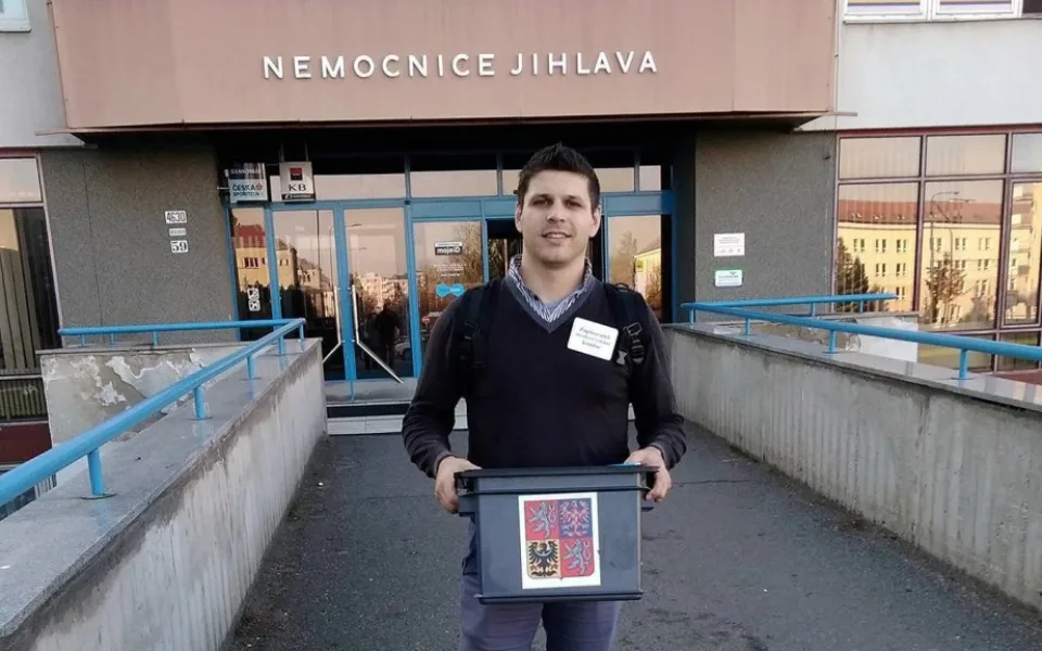 Zapisovatel v Jihlavě Zdeněk Dvořák