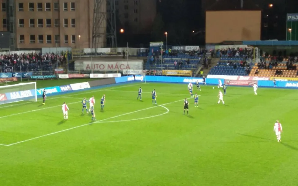 Vysočina vypadla z domácího poháru. V osmifinále nestačila Slavii poměrem 1:3