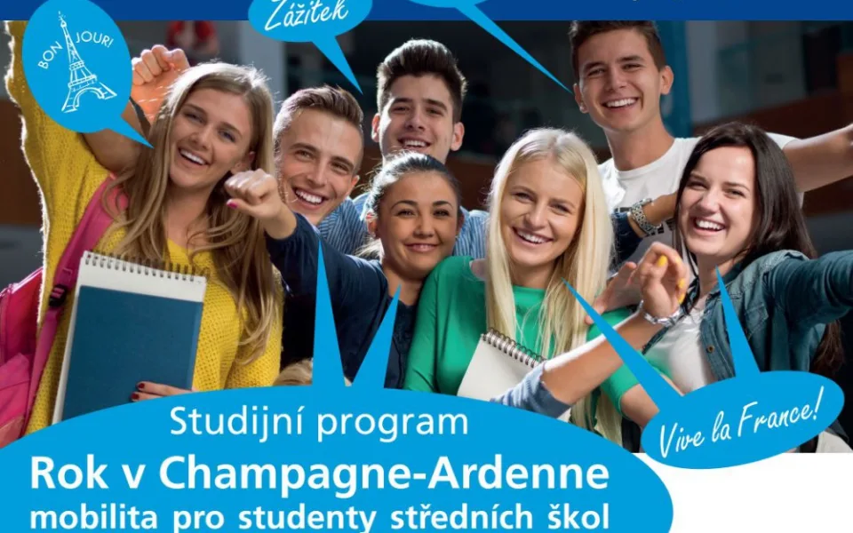 Další tři studenti z Vysočiny vyrazili studovat do Francie. Finančně jim vypomůže kraj