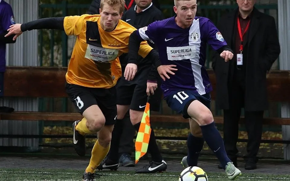 Jihlavská reprezentace v malé kopané přestřílela Olomouc, posunula se na třetí místo Superligy