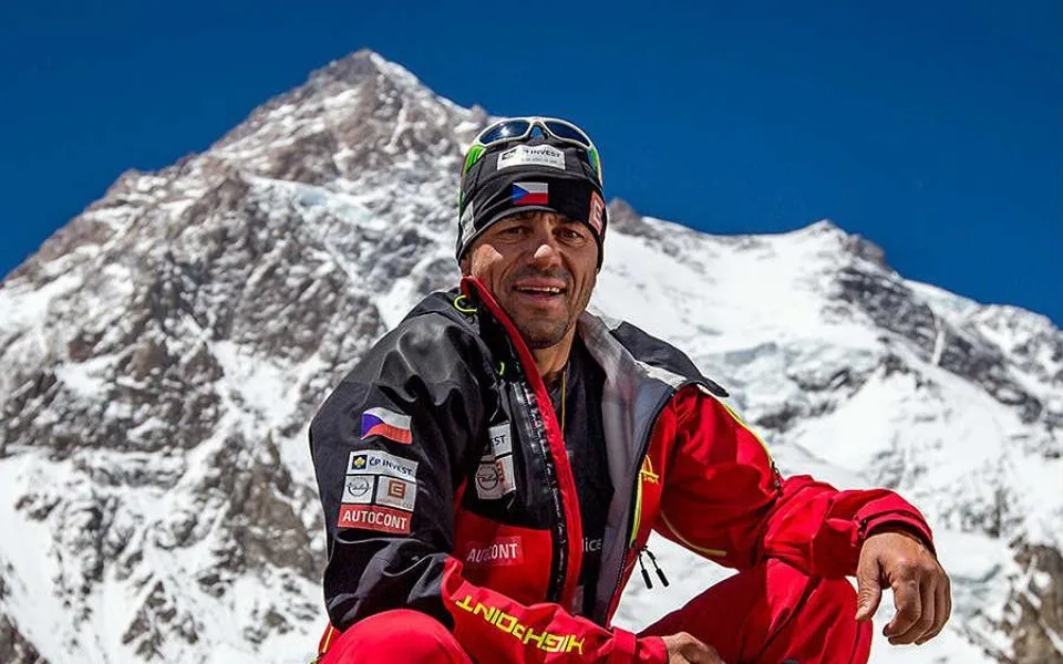 Jihlavský horolezec Radek Jaroš zdolal nejvyšší horu Antarktidy Mount Vinson