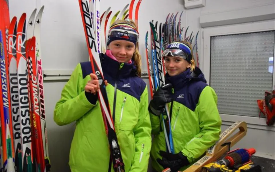 Patricie Srnská a Veronika Střešňáková 