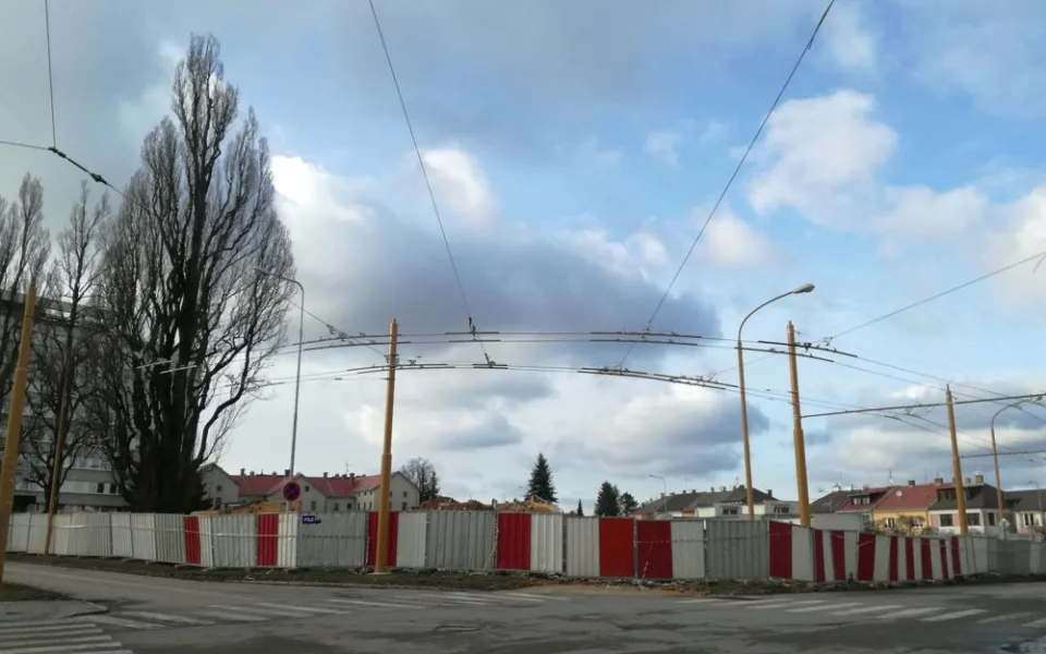 Fotografie areálu ze 4. února 2018