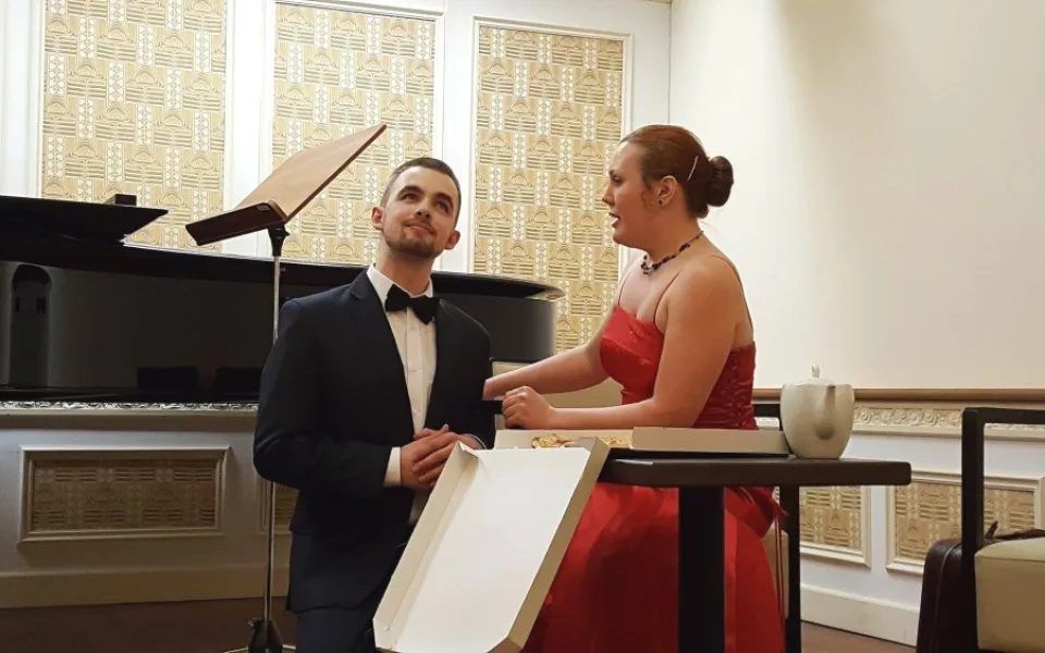 Ředitel divadla a také působící umělec Ondřej Slavičínský 