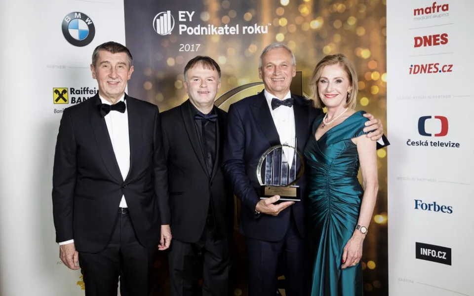 Podnikatelem roku 2017 se stal Lubomír Stoklásek, ředitel a majitel pelhřimovského Agrostroje 