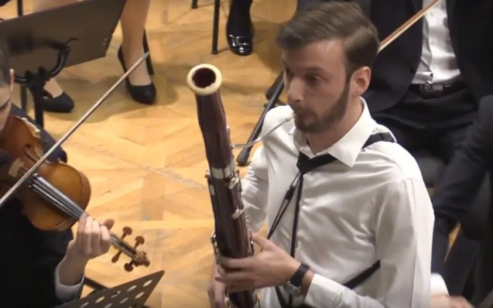 Fagotista Petr Sedlák 