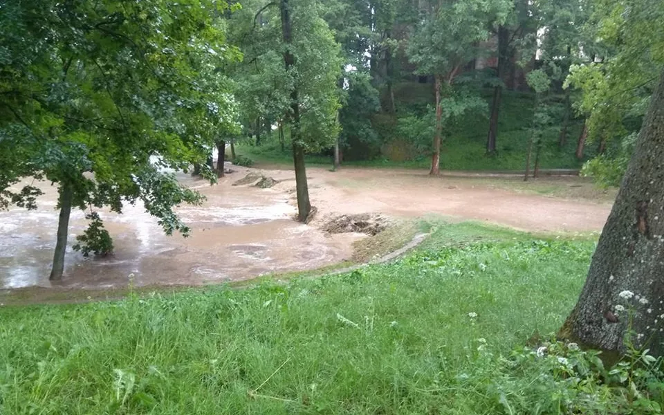 FOTO, VIDEO: Vysočinou se prohnala bouřky a přívalové deště