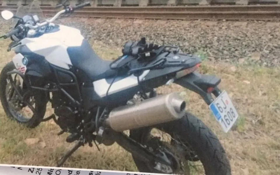 Ukradený motocykl