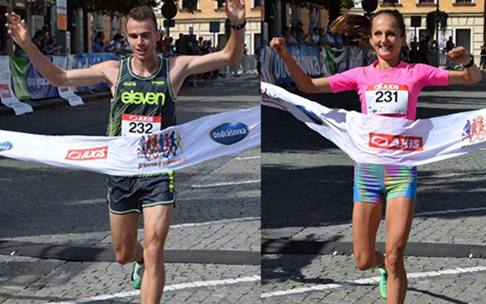 Jihlavský půlmaraton ovládl Jiří Šacl, mezi ženami byla nejrychlejší Lucie Maršánová