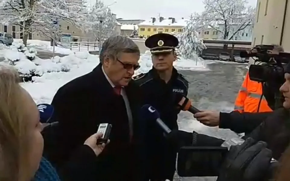 Tisková konference ke včerejší krizové situaci na D1