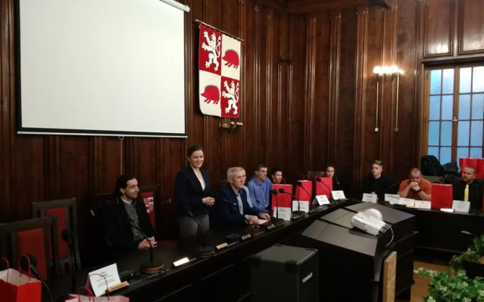 Primátorka Koubová se setkala s úspěšnými jihlavskými sportovci