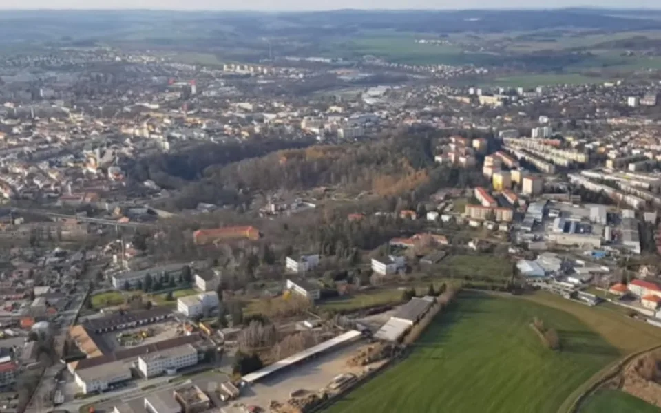 Dvanáctiminutový let nad Jihlavou