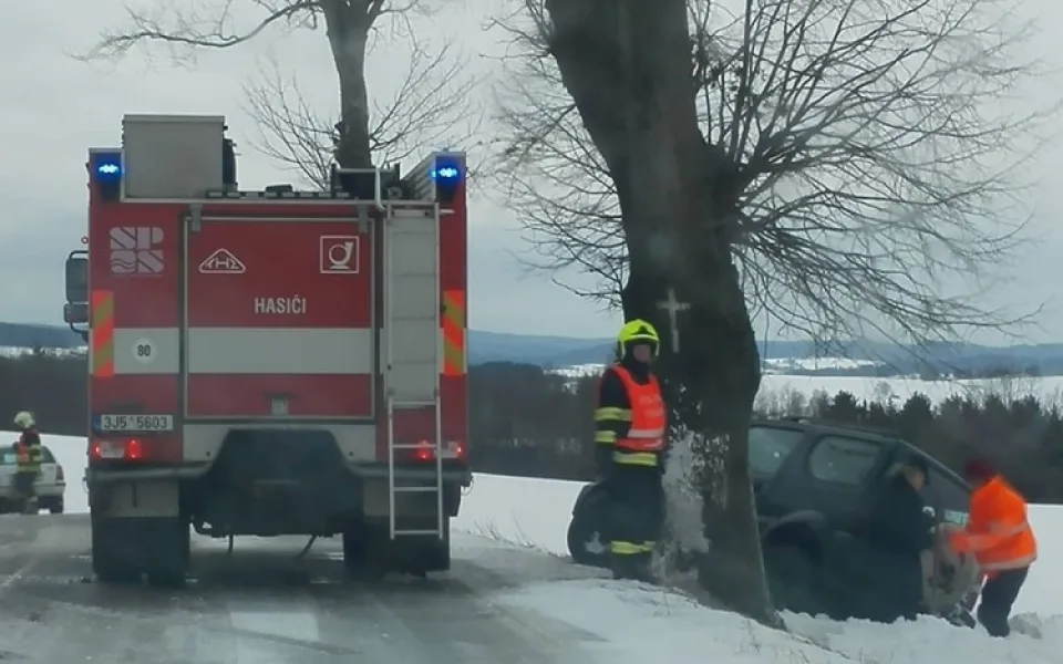 Ilustrační foto, ze silnice nedaleko Kostelce u Jihlavy
