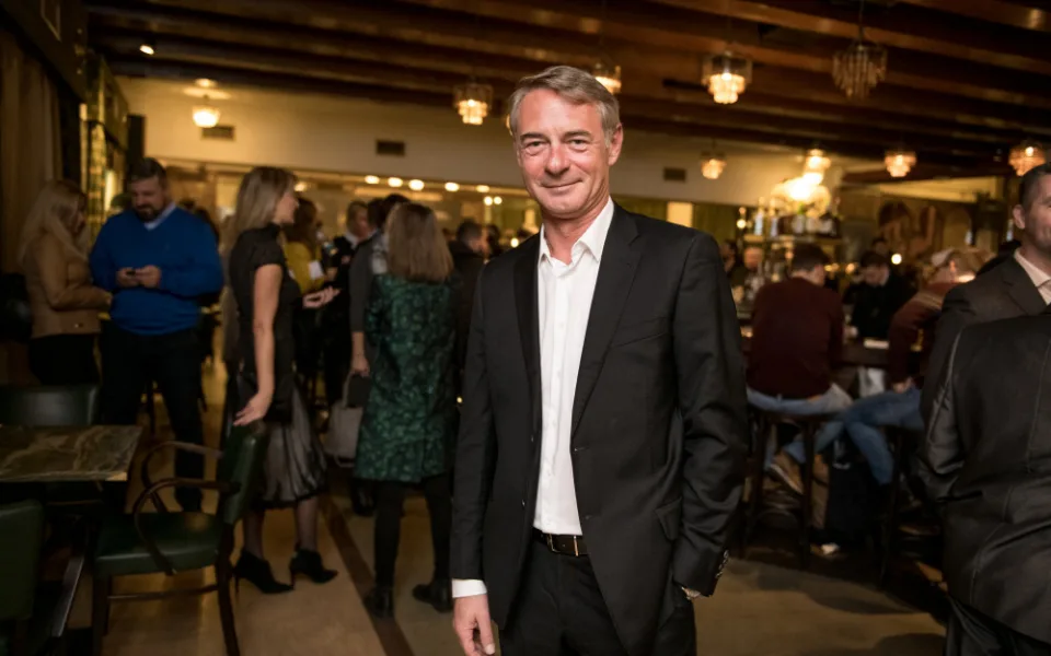 Jiří Dvořák na premiéře filmu Narušitel