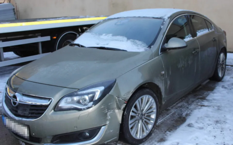 Ukradené auto Opel Insignia
