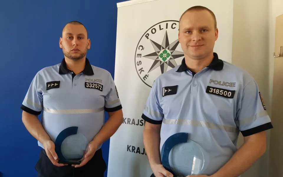 Radek Pečiva (vpravo) a Tomáš Pustina.