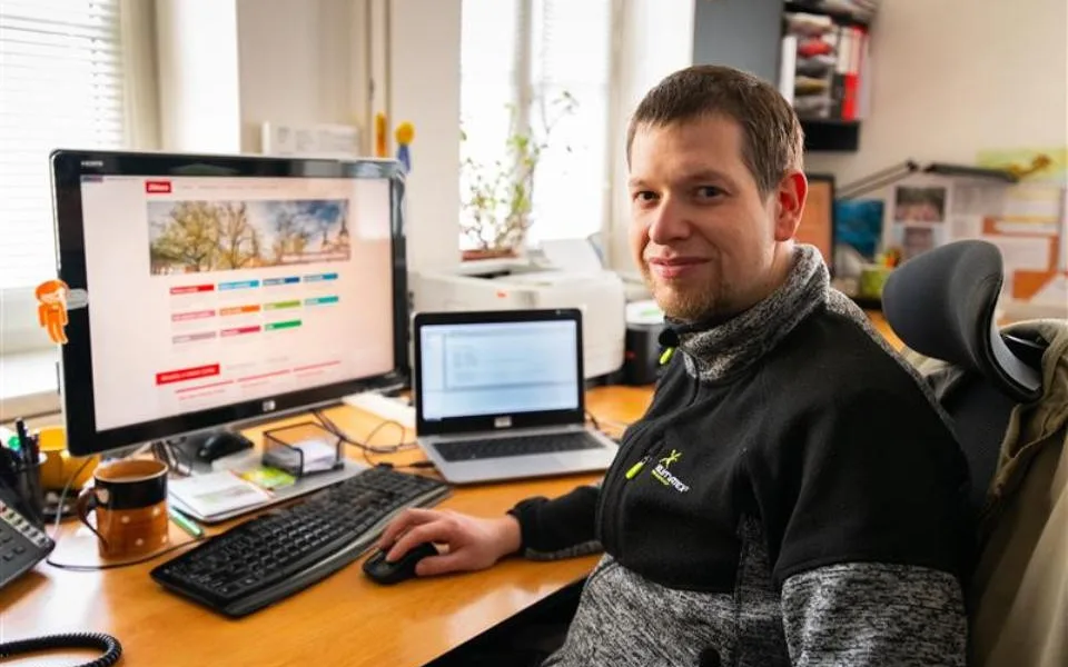 Petr Rous, správce systému odboru informatiky