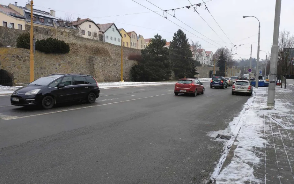Rozšíření Hradební ulice uzavře vjezd do jihlavského City Parku