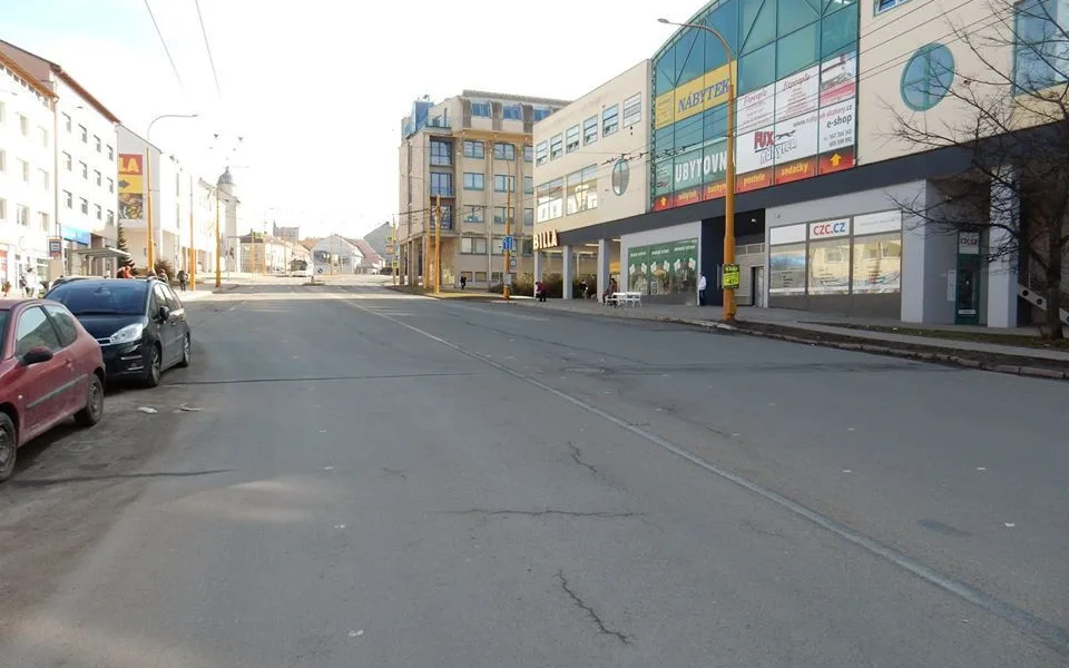 Jihlava plánuje třetí dopravní terminál, bude mezi Chlumovou ulicí a finančním úřadem