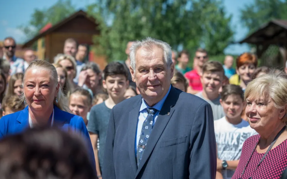 Prezident Miloš Zeman přijede na Vysočinu. Jeho manželka bude mít zvláštní program