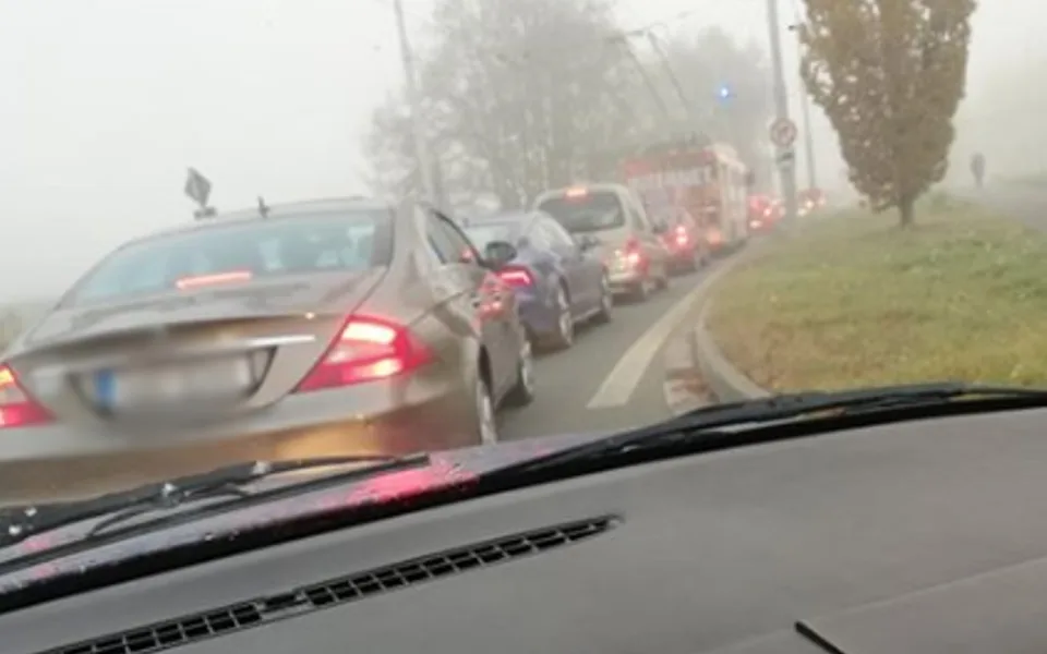 Dopravní situace na ulici S, K. Neumanna