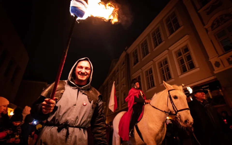 ihlava opět zažila průvod svatého Martina. Program ukončil ohňostroj