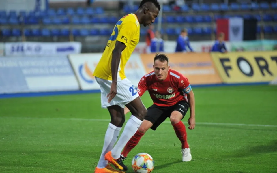 Útočník Lamin Jawo opouští Vysočinu, přestupuje do prvoligového Zlína