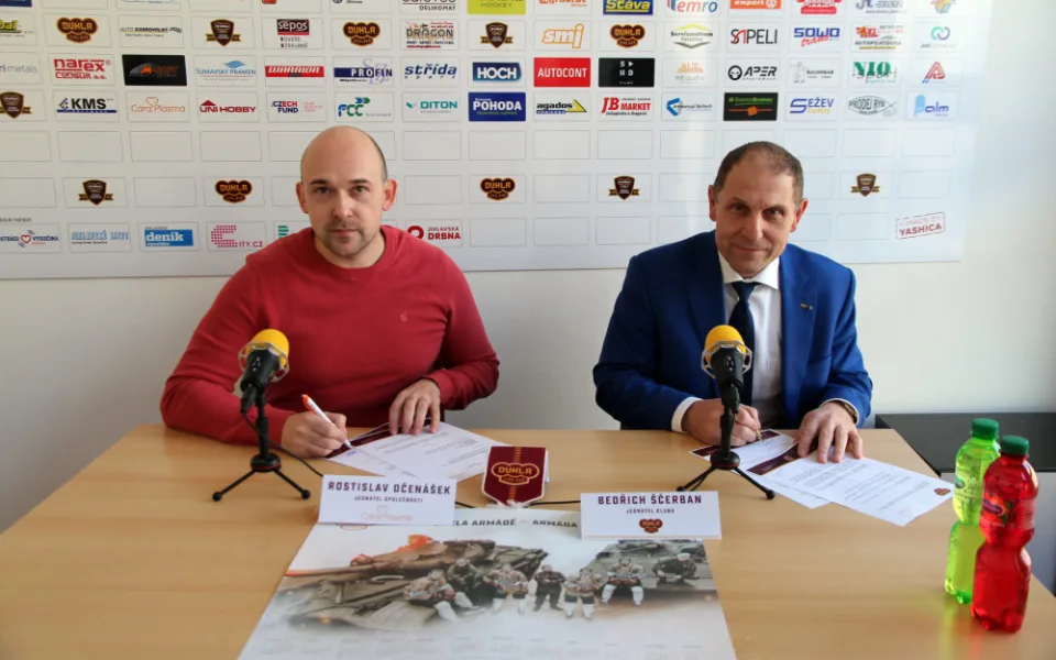 Novým partnerem jihlavské Dukly se stala společnost Cara plasma