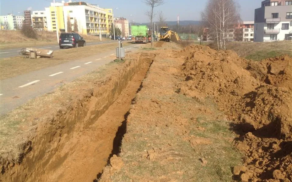 Na Vrchlického ulici nechtějí růst stromy. Nové budou zasazeny do speciálního substrátu