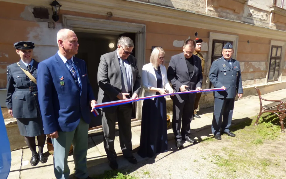 Slavnostní otevření výstavy RAF z 1. července 2020