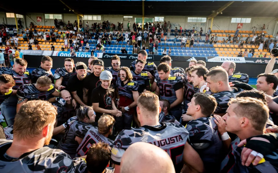 Bezchybná obrana dovedla Gladiátory k další jasné výhře, v Ústí nad Labem uspěli 27:0