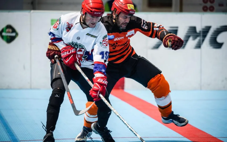 Jihlavské hokejbalové derby ovládl SK, městského rivala Flyers porazil 5:2