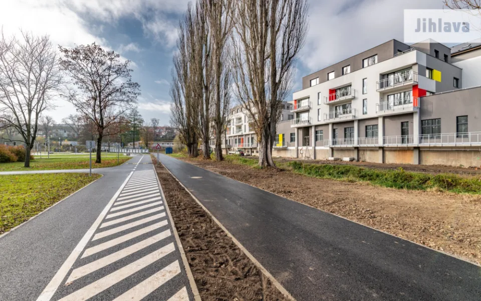 Jihlava má další hotovou cyklostezku. Její součástí je nová lávka přes Jihlávku