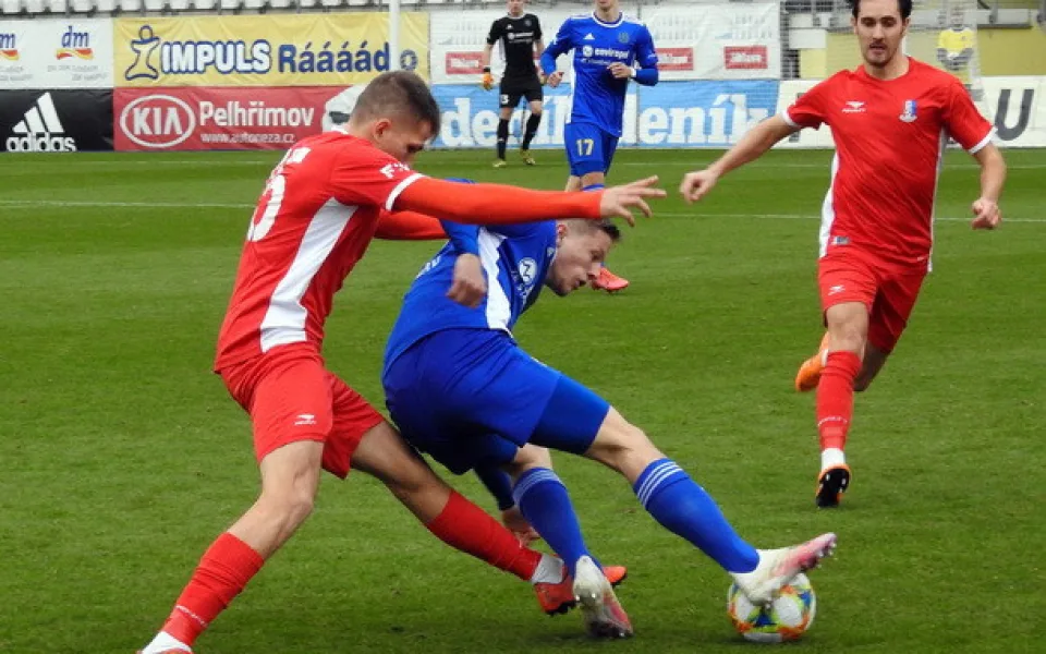 Místo první domácí výhry rozčarování. Vysočina podlehla nováčkovi z Blanska 1:4