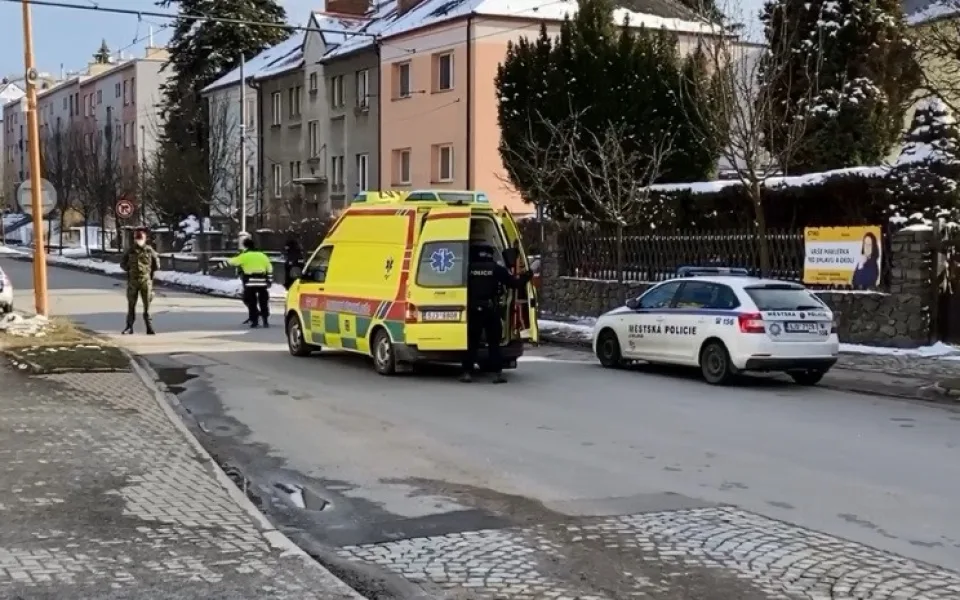 Ozbrojený konflikt dvou mužů v centru Jihlavy: Pobodaný je v kritickém stavu