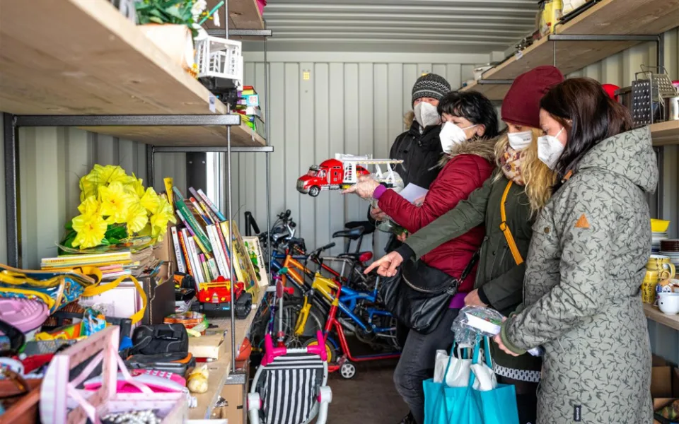 Nové RE-USE centrum, které se nachází v Jihlavě na Brtnické ulici