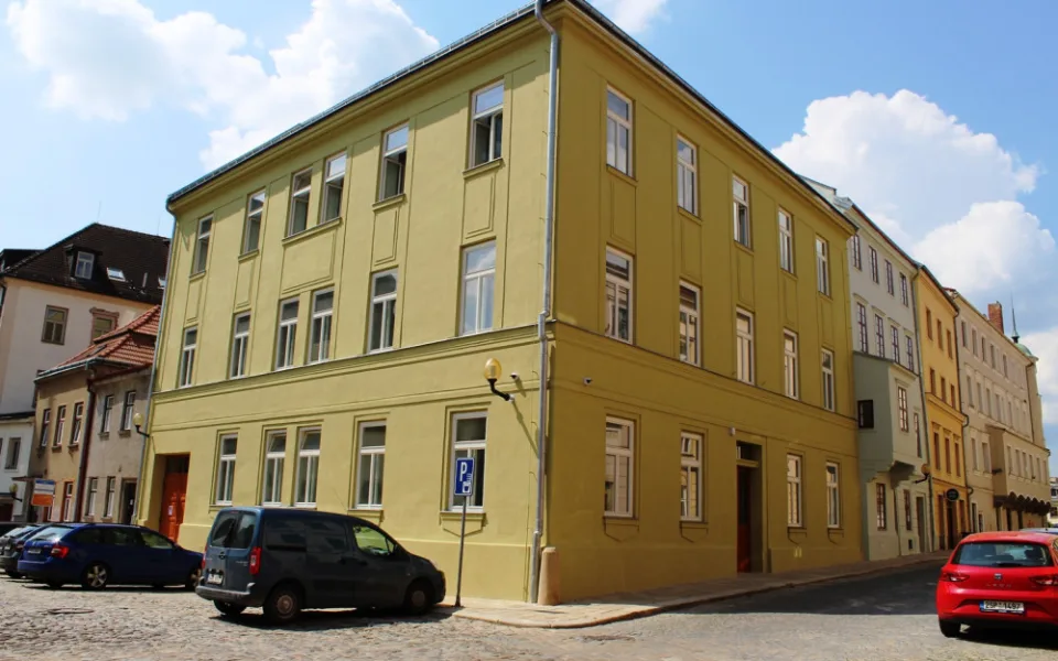Historické domy v jihlavské ulici U Mincovny jsou opravené