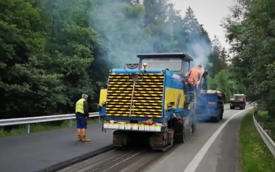 Opravy úseku I/37 postoupily do další fáze. Provoz bude i nadále řízen kyvadlově