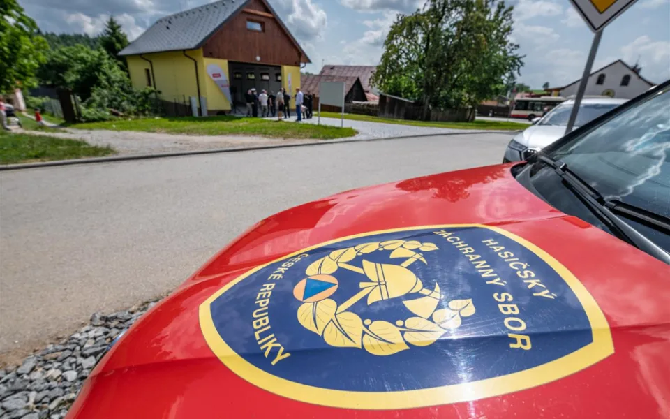 Ve Zborné mají novou hasičárnu, vyšla na 6,5 milionu. Využijí ji nejen hasiči