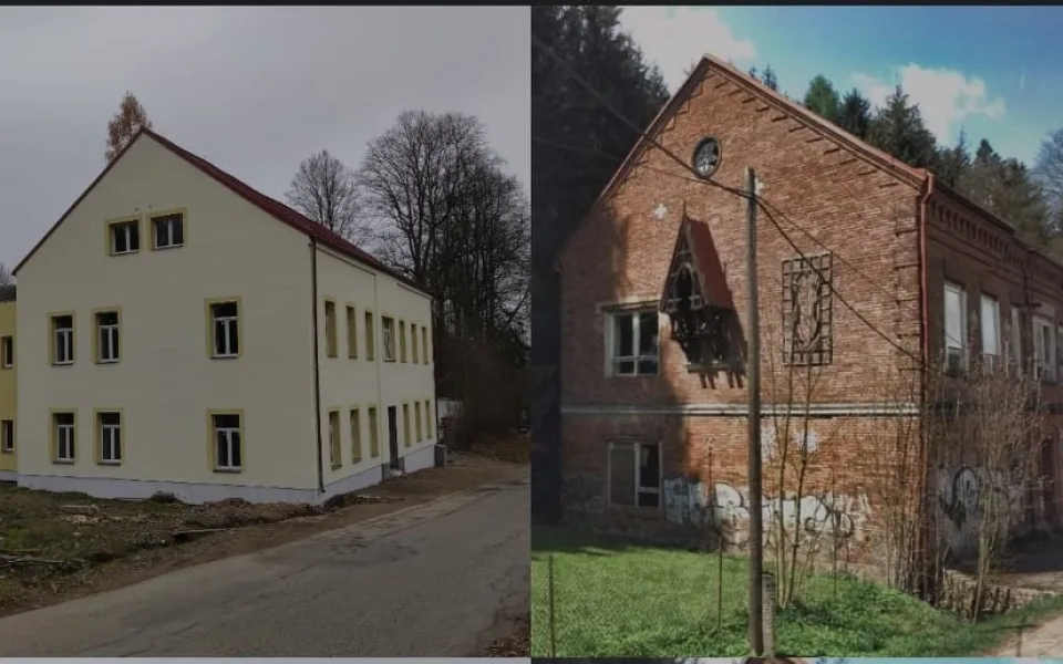 Zateplení si vyžádal stavební úřad kvůli energetickému štítku, brání se kritice majitel bývalé školy v Heleníně