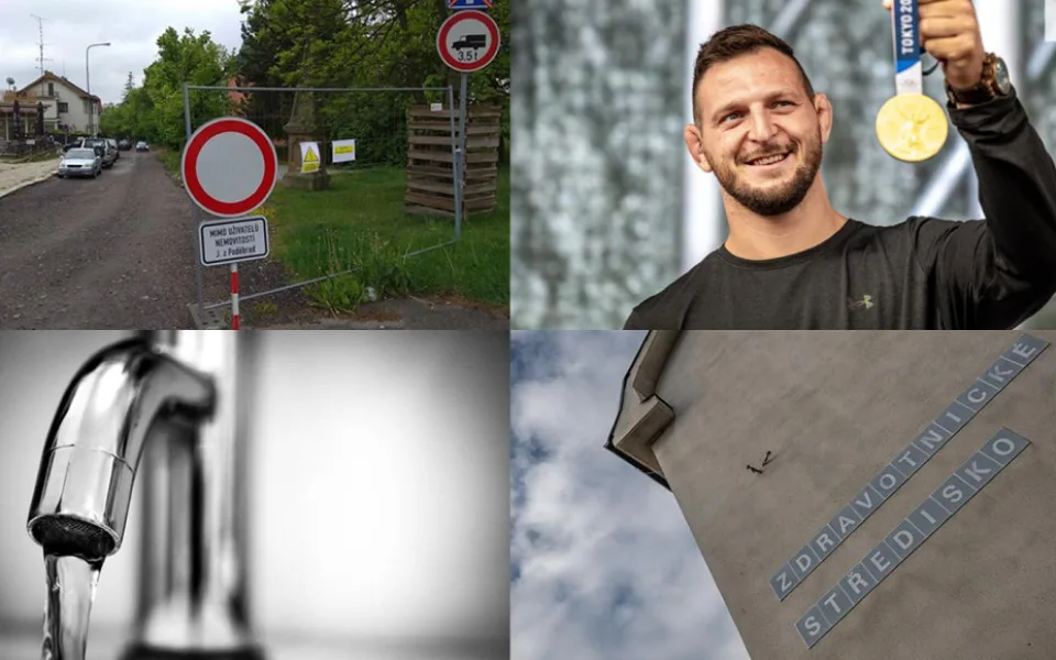 PROSINEC 2021: Oprava Jiřího z Poděbrad, pediatři v Jihlavě, dražší voda a vítězný Krpálek