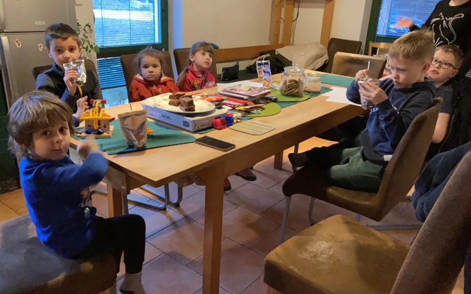 První den v brtnické improvizované školce