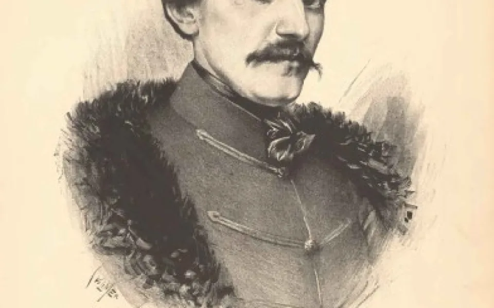 K. H. Borovský na portrétu od Jana Vilímka