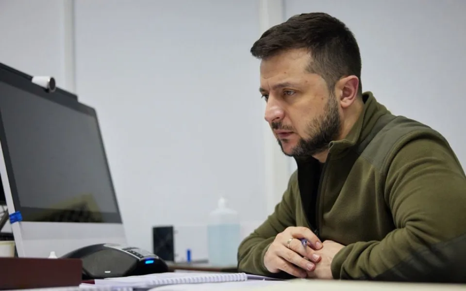 Volodymyr Zelenskyj.