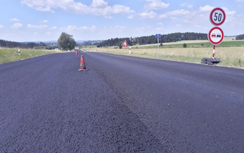 U Vladislavi je položený nový mikrokoberec. Omezení pro řidiče tak brzy skončí