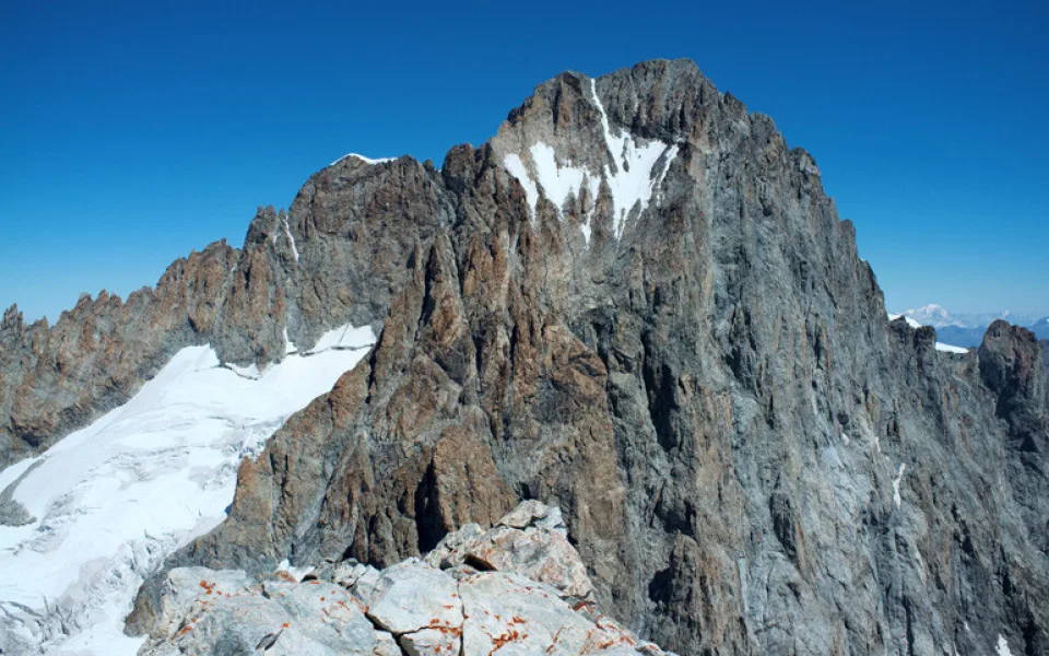 Jižní stěna Barre de Écrins