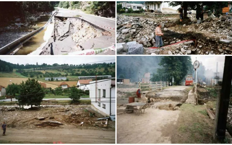 Povodeň ve Štěpánově nad Svratkou