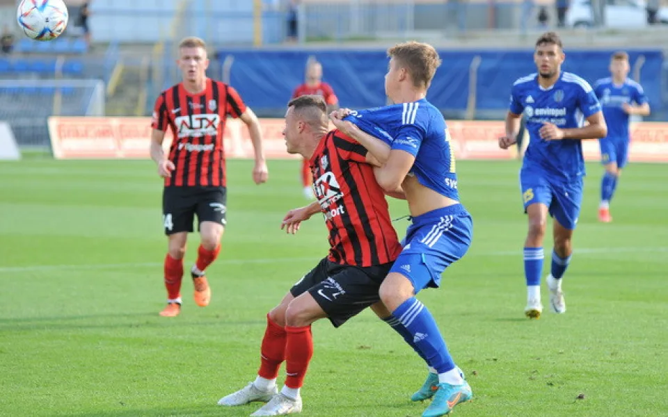 Hrubá chyba znamenala ztrátu bodů, Vysočina prohrála s Opavou 0:1