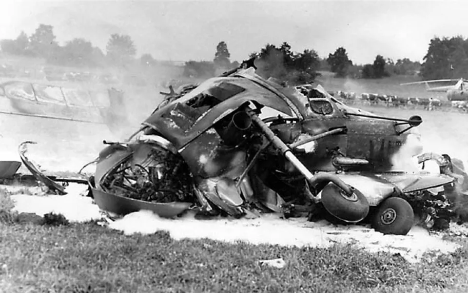 Pádu vrtulníku u Třebíče v roce 1972 je nejtragičtější svého druhu v ČR