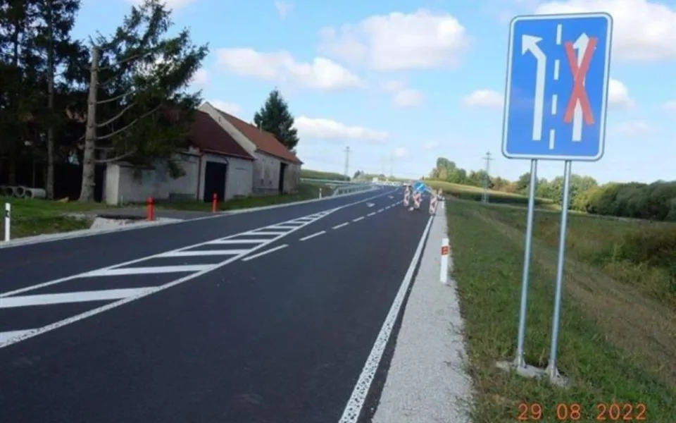Obchvat Velké Bíteše za 85 milionů je dokončený. První řidiči ho otestují ve čtvrtek